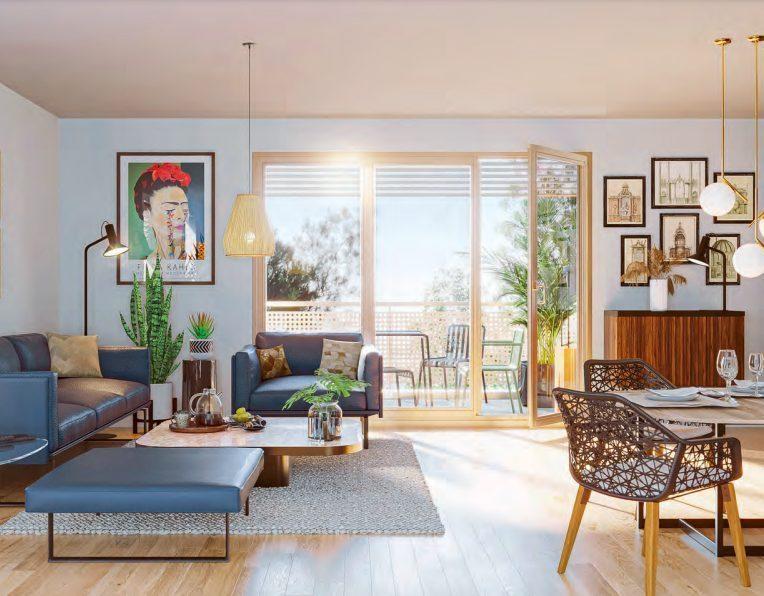 Appartement - 69 m² - 3 pièces