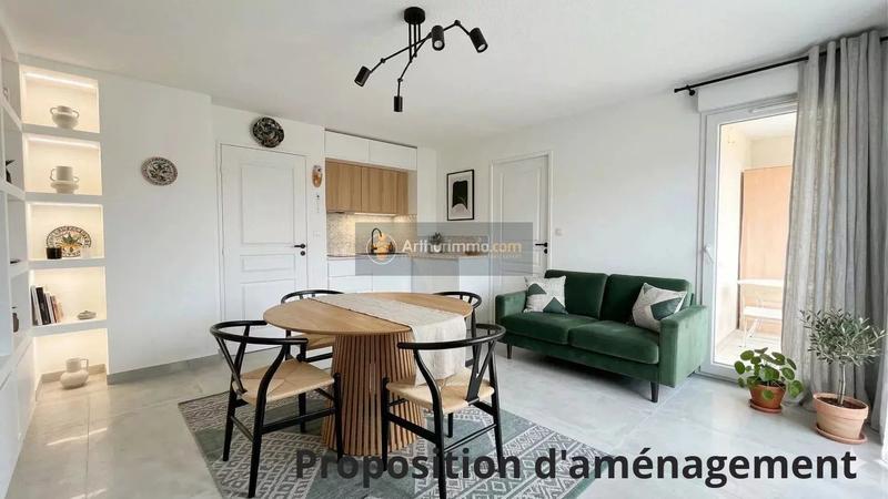 Appartement - 37 m² - 2 pièces