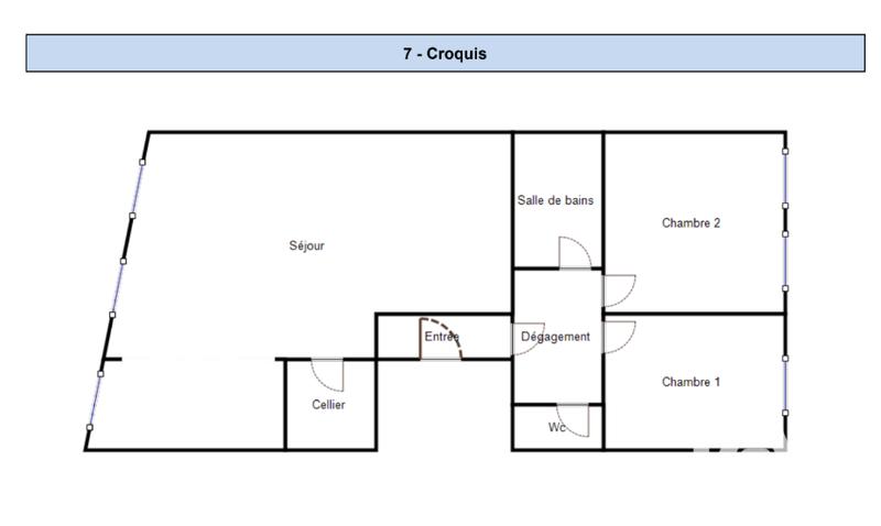Appartement - 81 m² - 3 pièces