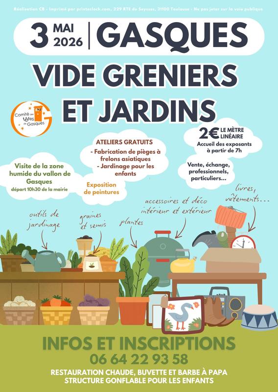 Vide greniers et jardins