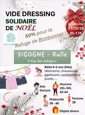 Vide dressing solidaire de noël