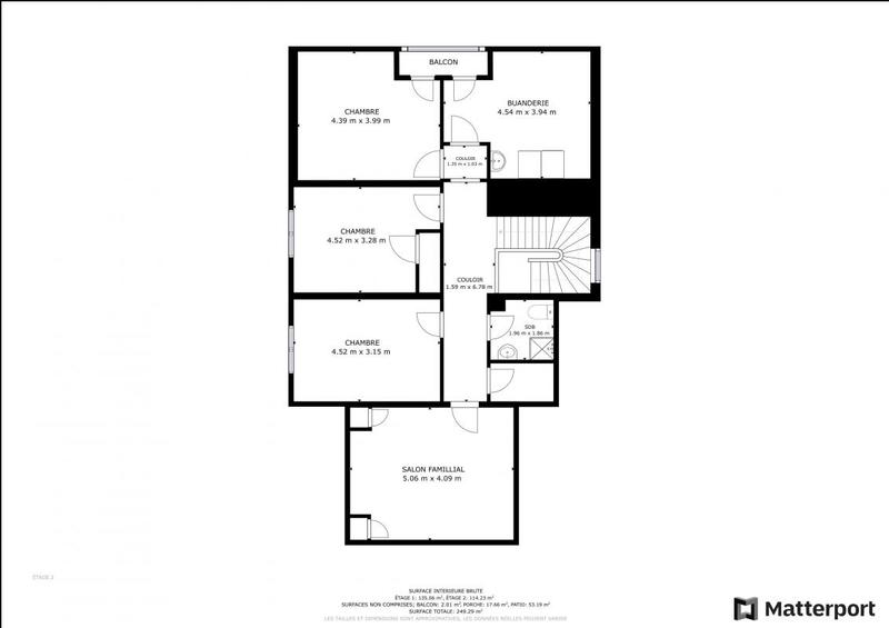 Maison - 198 m² - 7 pièces