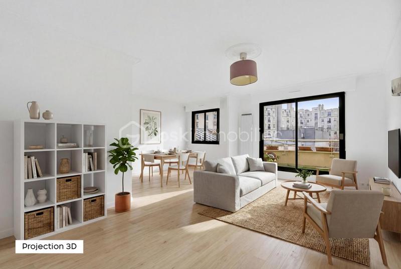 Appartement - 101 m² - 5 pièces