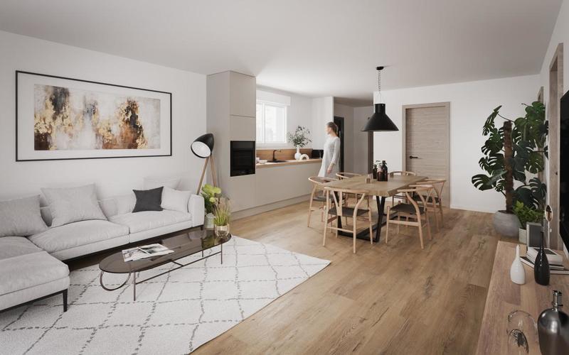 Appartement - 80 m² - 3 pièces