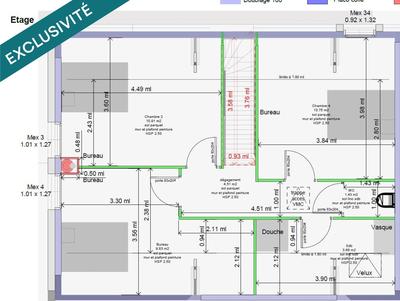 Maison - 108 m² - 5 pièces