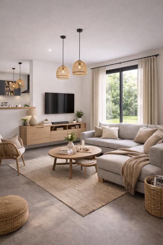 Maison - 60 m² - 3 pièces