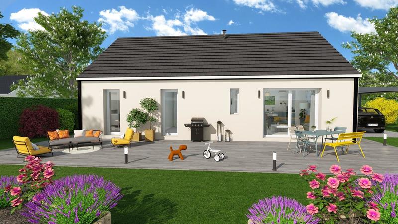 Maison - 95 m² - 4 pièces