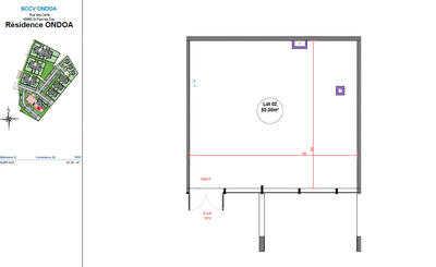 Local commercial - 53 m² - 1 pièce