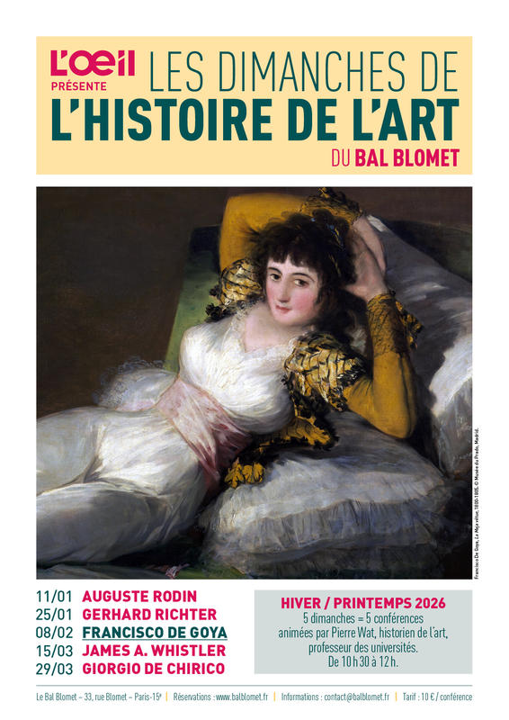 Dimanches de l'Histoire de l'Art – Francisco de Goya