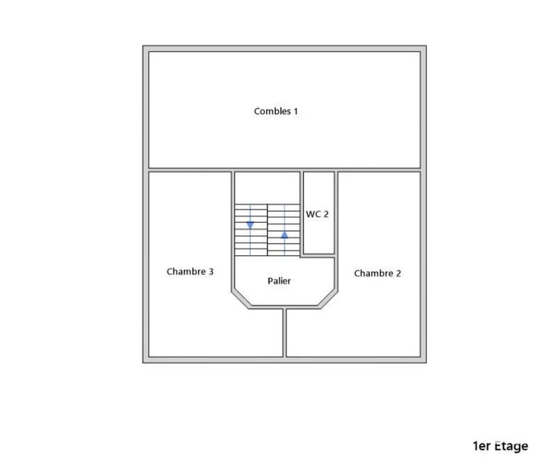 Maison - 80 m² - 4 pièces