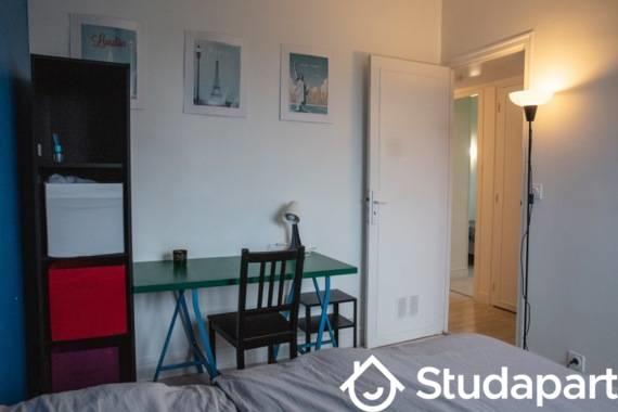 Chambre - 9 m² - 1 pièce