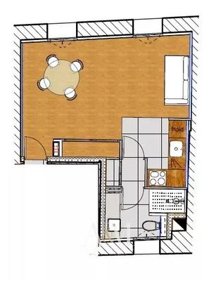 Appartement - 29 m² - 2 pièces