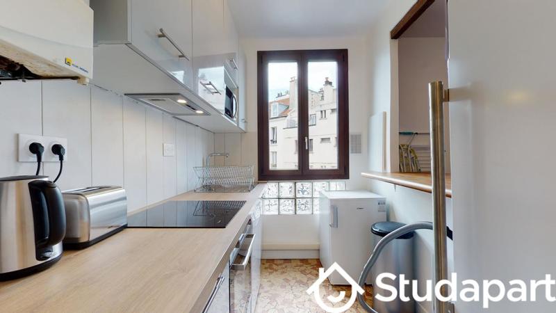 Chambre - 9 m² - 1 pièce