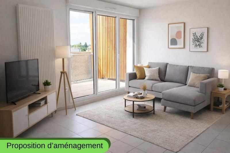 Appartement - 92 m² - 4 pièces