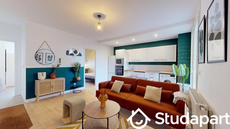 Chambre - 9 m² - 1 pièce