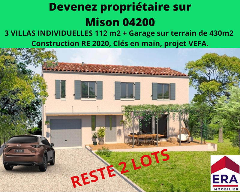 Maison - 112 m² - 5 pièces