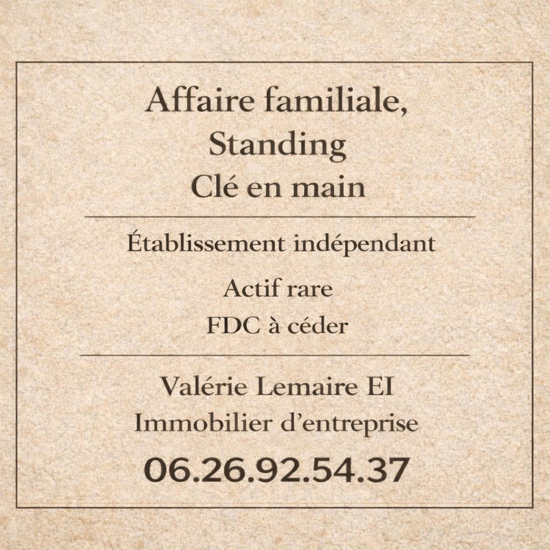 Fonds de commerce - 1 074 m²