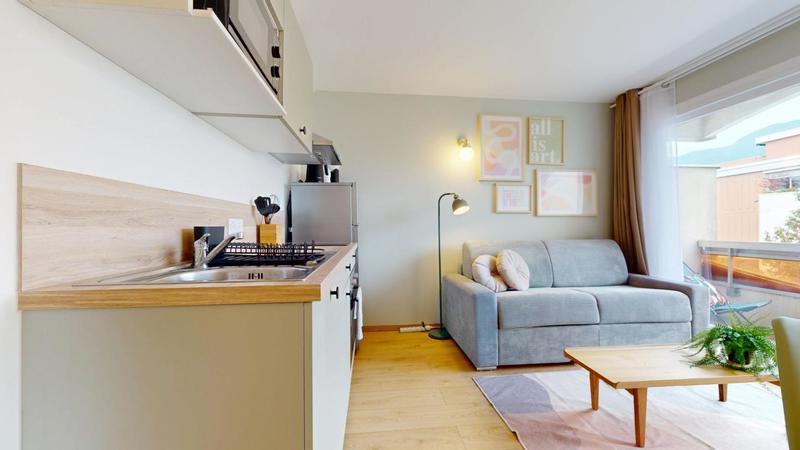 Studio - 19 m² - 2 pièces