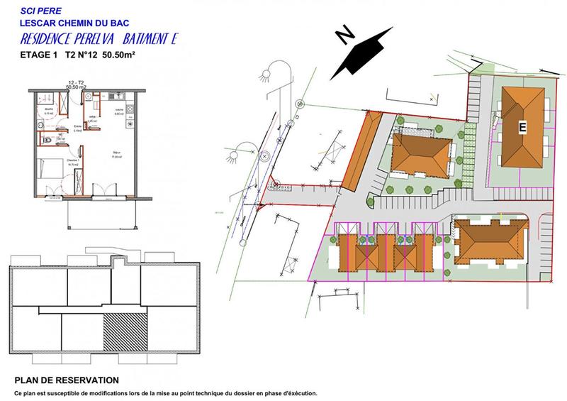 Appartement - 51 m² - 2 pièces