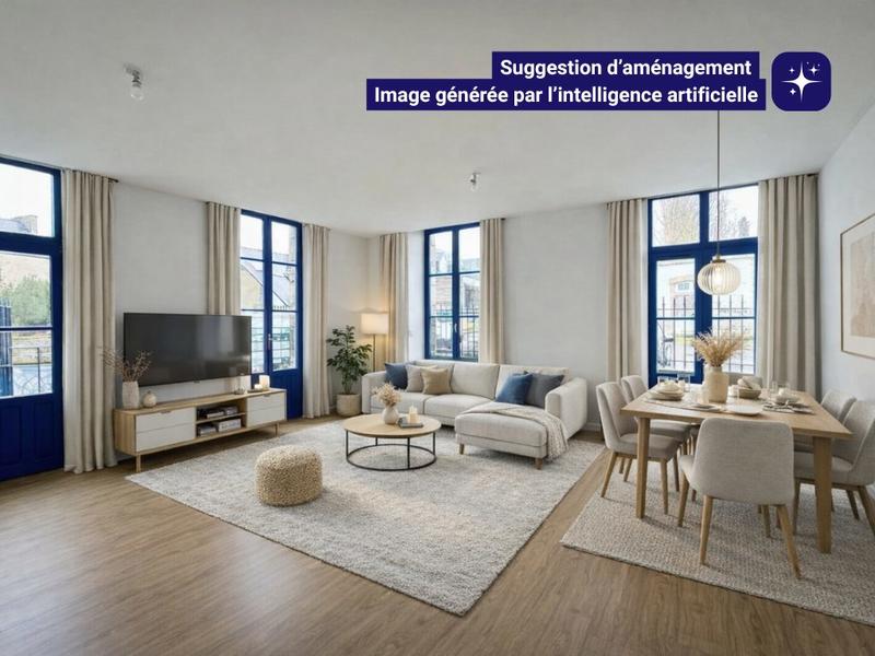 Appartement - 66 m² - 3 pièces