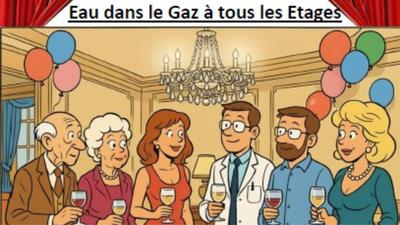 Théâtre : Eau dans le gaz à tous les étages