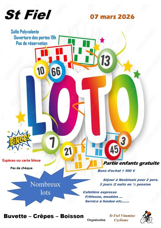 Loto du Club Cycliste Vitamine