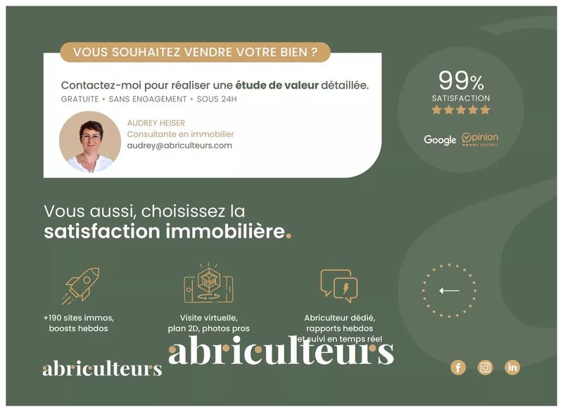 Appartement - 44 m² - 2 pièces