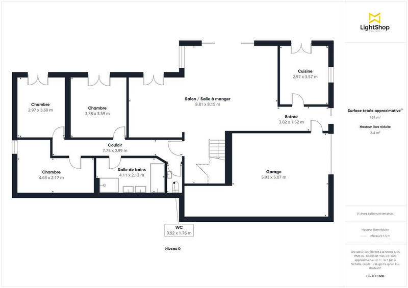 Maison - 210 m² - 8 pièces