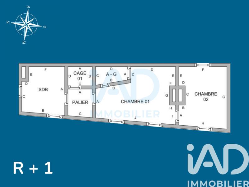 Maison - 105 m² - 4 pièces