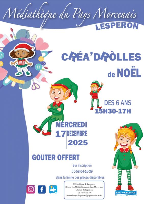 Créa'Drólles de Noël