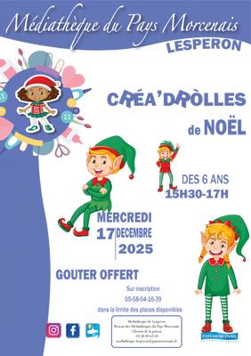 Créa'Drólles de Noël