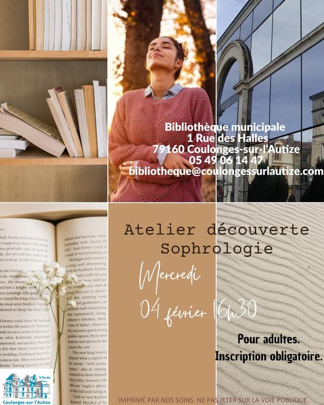 Micro-Folie / Atelier sophrologie