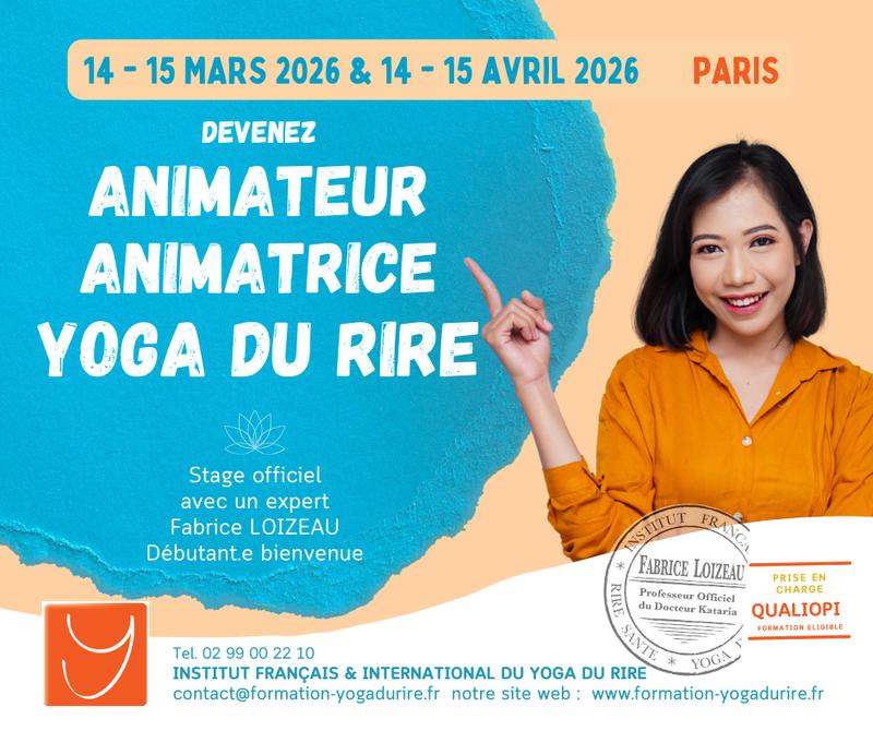 Animateur de Yoga du Rire à Paris