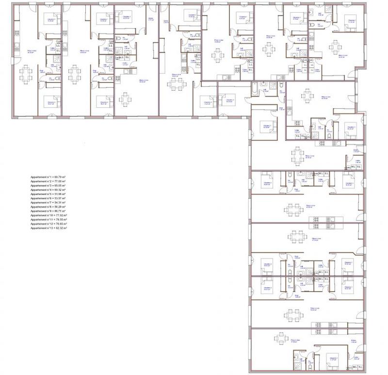 Maison - 55 m² - 2 pièces