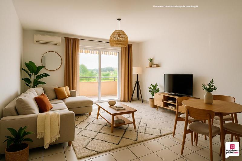 Appartement - 46 m² - 2 pièces