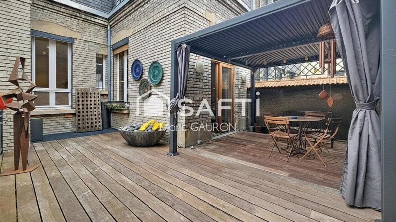 Appartement - 160 m² - 7 pièces