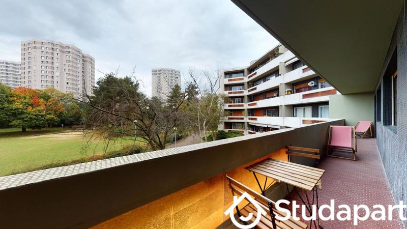 Chambre - 9 m² - 1 pièce