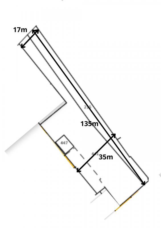 Terrain constructible - 3 686 m²