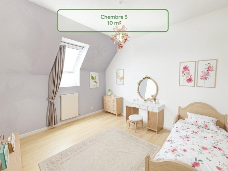 Pavillon - 140 m² - 7 pièces