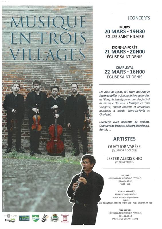 Concert Musique en trois villages