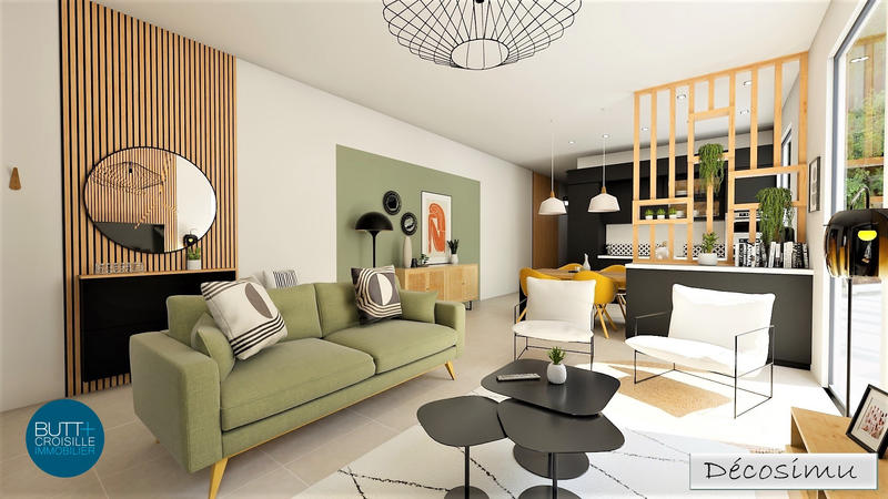 Appartement - 66 m² - 3 pièces