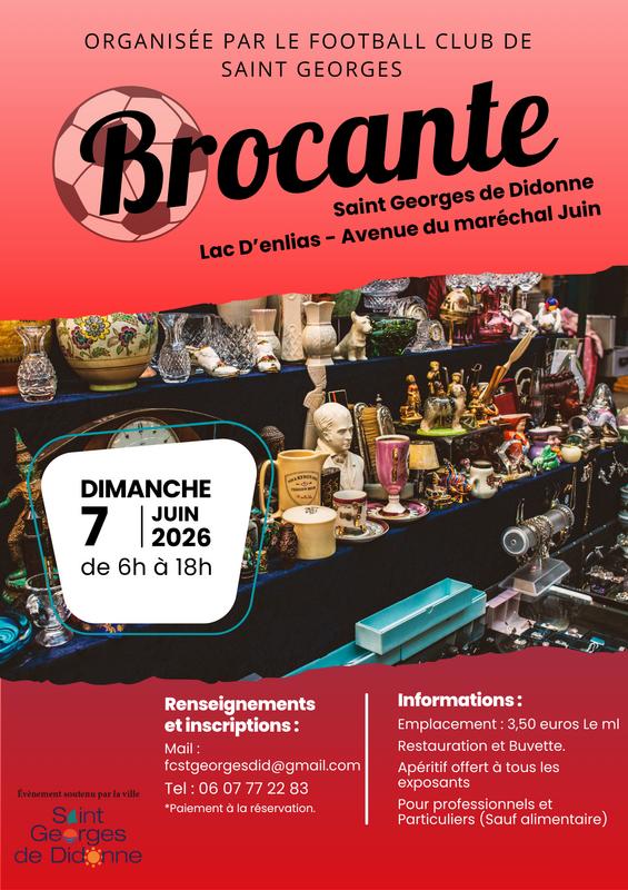 Brocante-vide-greniers du football club