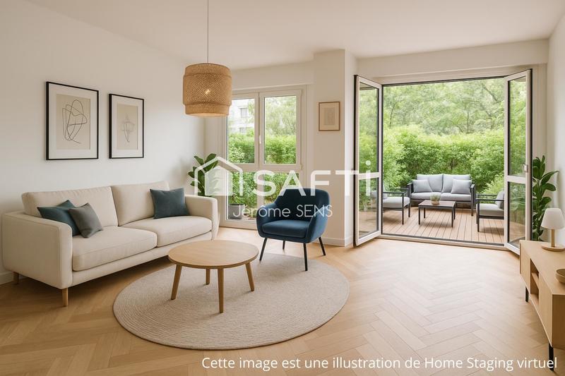 Appartement - 92 m² - 4 pièces