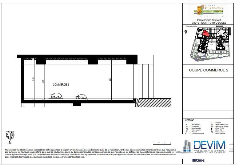 Local commercial - 94 m²