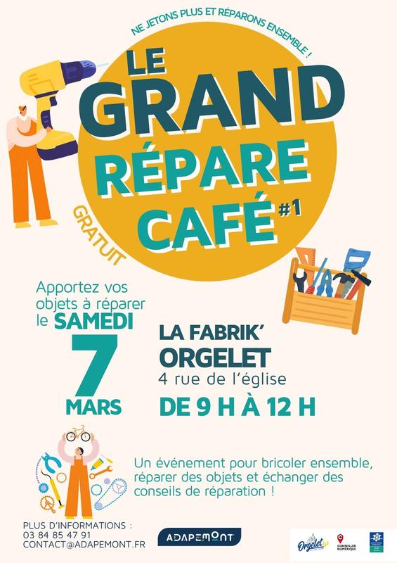 Le Grand répare café #1