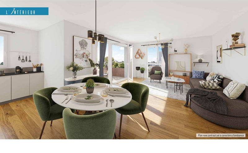 Appartement - 96 m² - 4 pièces