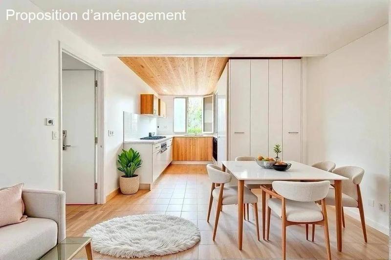 Appartement - 46 m² - 3 pièces