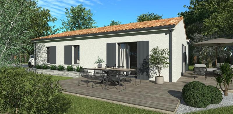 Maison - 80 m² - 4 pièces