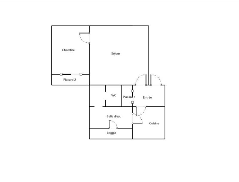 Appartement - 39 m² - 2 pièces