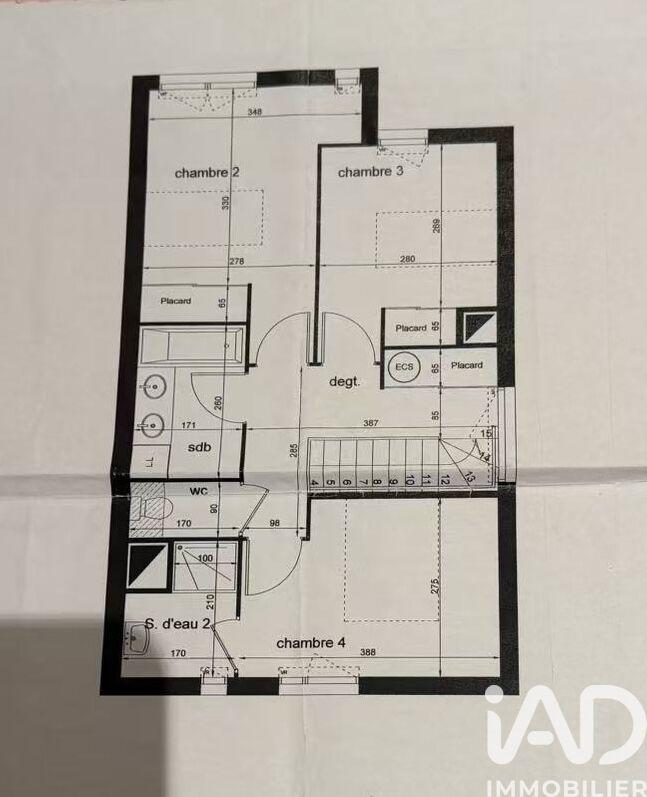 Appartement - 95 m² - 5 pièces